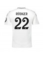 Real Madrid Antonio Rudiger #22 Heimtrikot 2024-25 Kurzarm